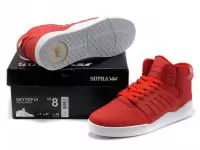 supra chaussures kids supratop 3 red nouveaux coloris